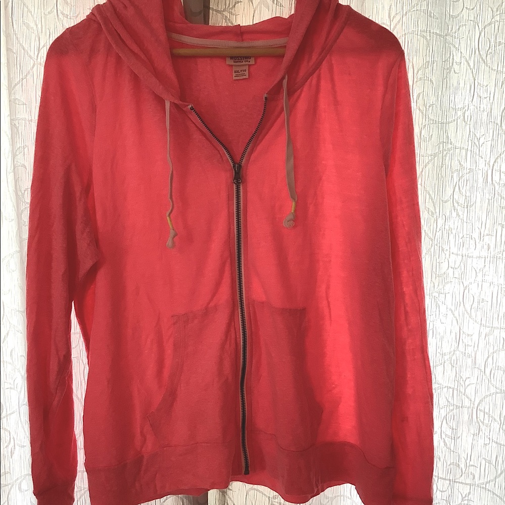 Target Mossimo xxl neon pink hoodie sweatshirt with pockets and drawstring hood
